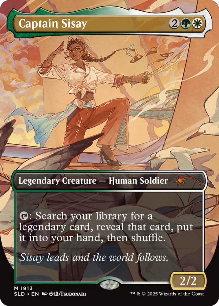 Captain Sisay (1913) (Rainbow Foil) [Secret Lair Drop Series] Magic: The Gathering