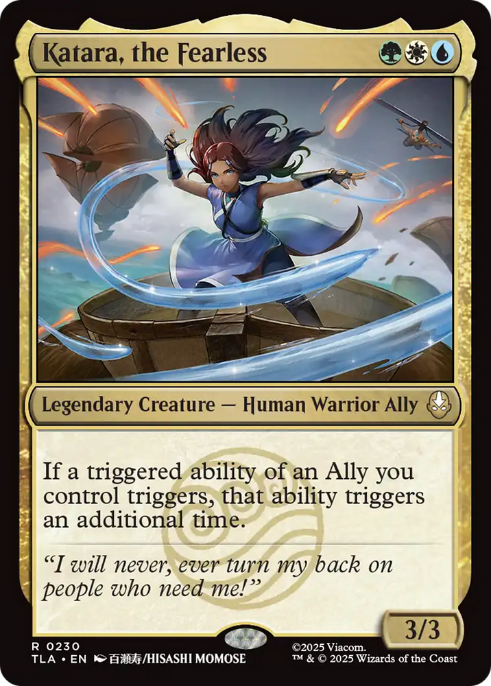 Katara, the Fearless [Avatar: The Last Airbender] Magic: The Gathering