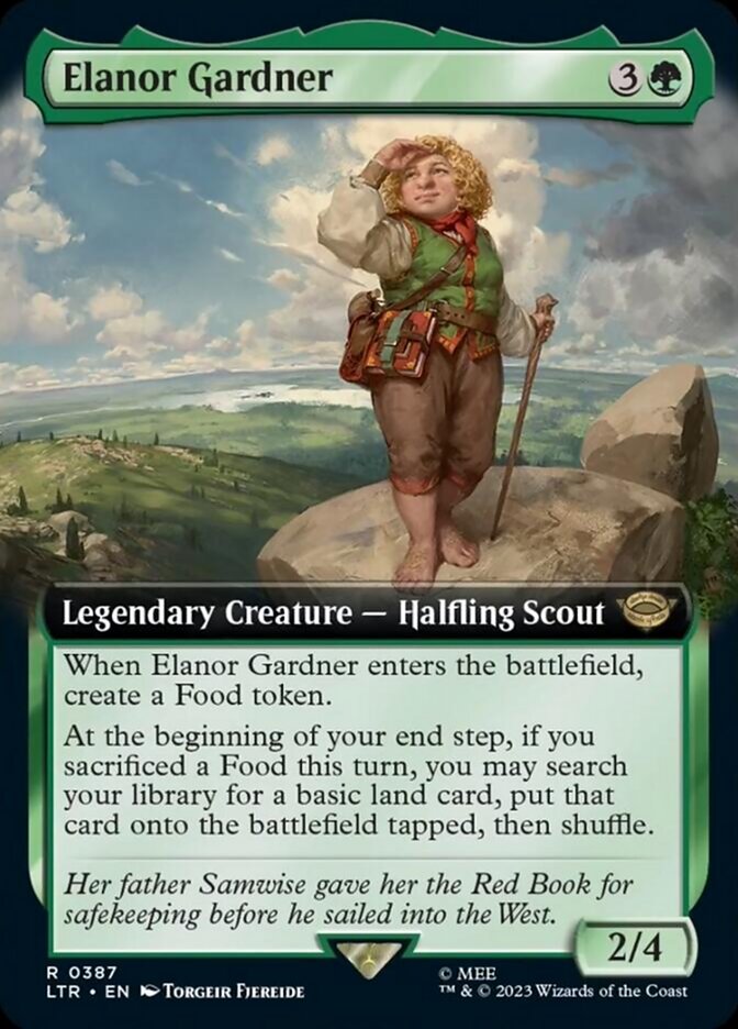 Elanor Gardner (Extended Art) [The Lord of the Rings: Tales of Middle-Earth] Magic: The Gathering