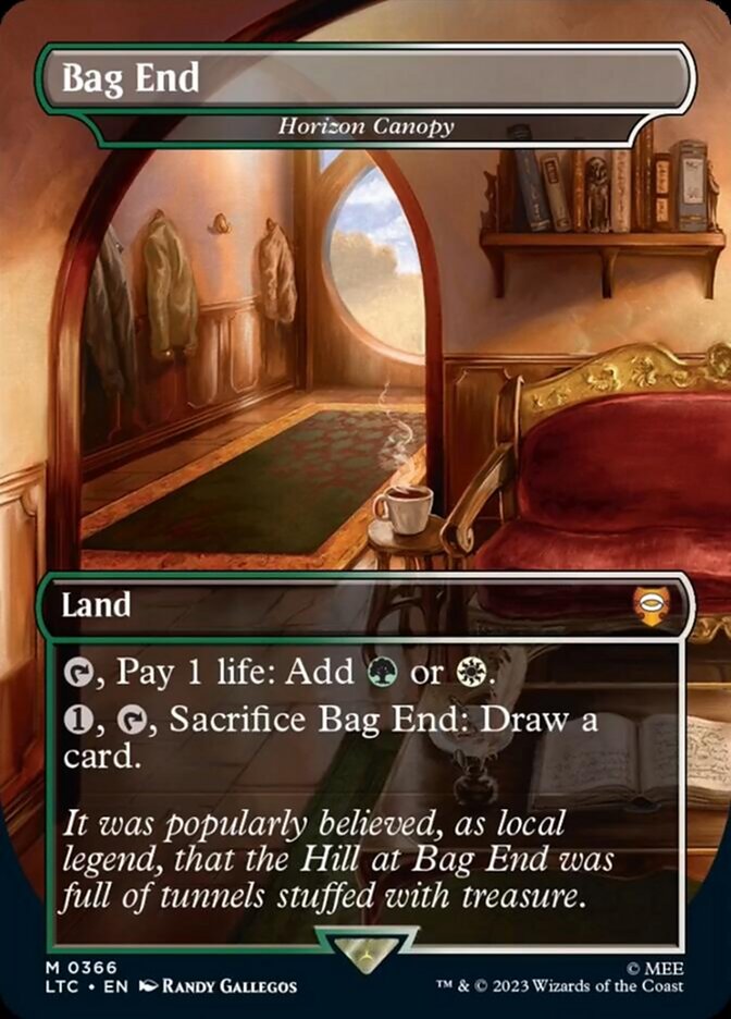 Bag End - Horizon Canopy [The Lord of the Rings: Tales of Middle-Earth Commander] Magic: The Gathering