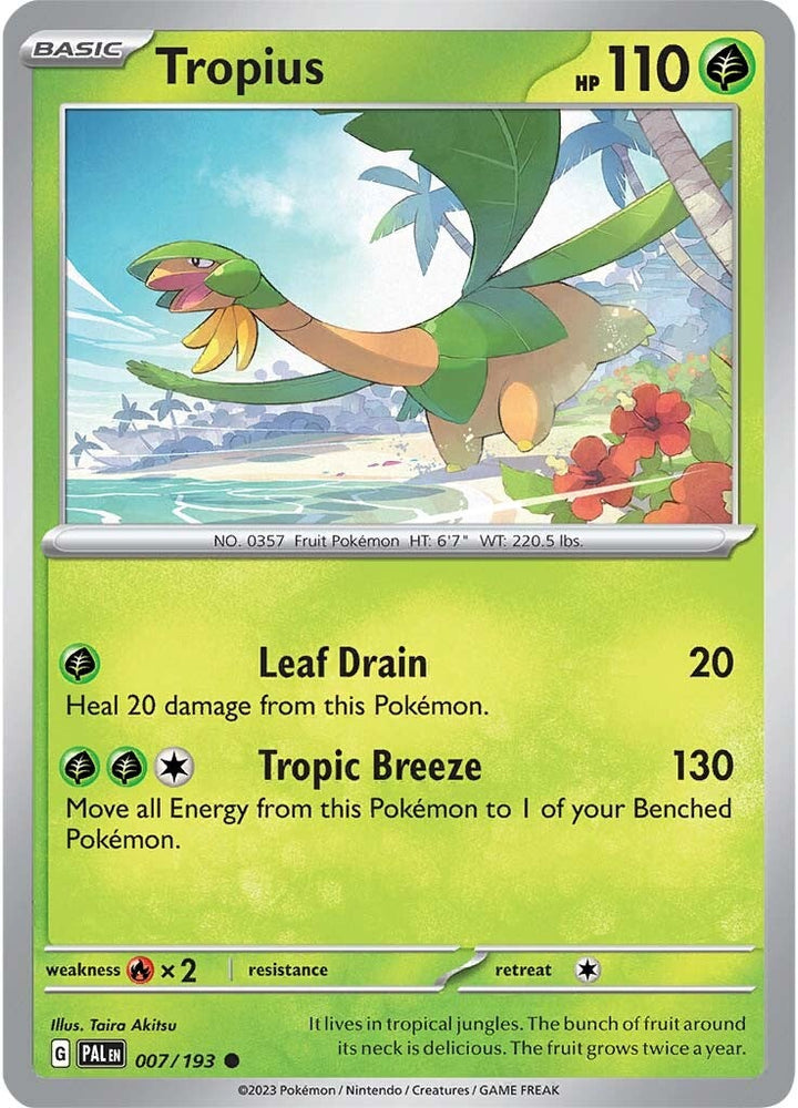 Tropius (007/193) [Scarlet & Violet: Paldea Evolved] Pokémon