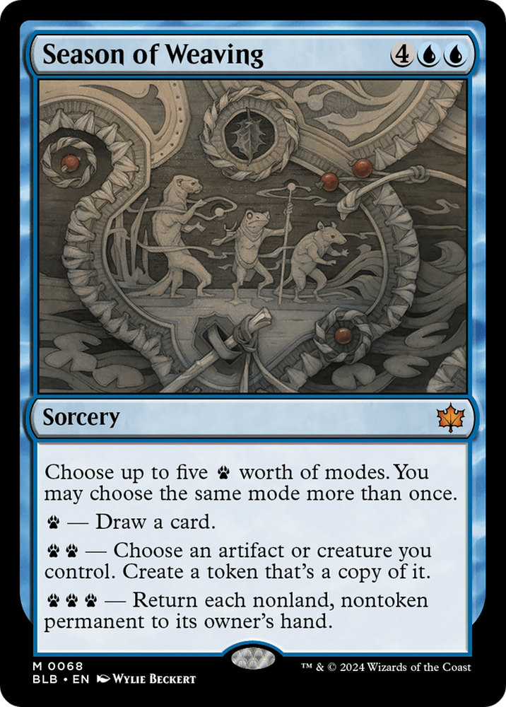 Season of Weaving [Bloomburrow] Magic: The Gathering