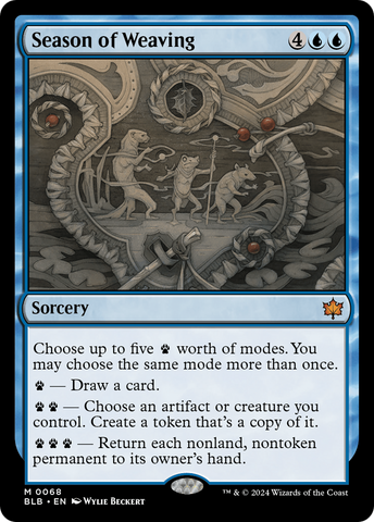 Season of Weaving [Bloomburrow] Magic: The Gathering