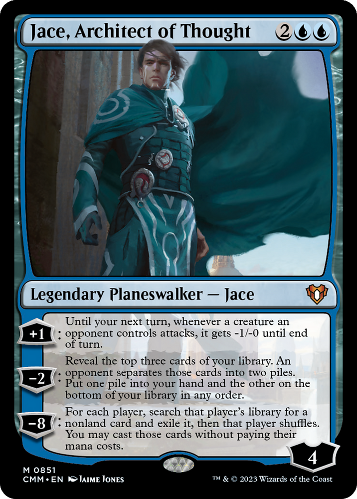 Jace, Architect of Thought [Commander Masters] Magic: The Gathering