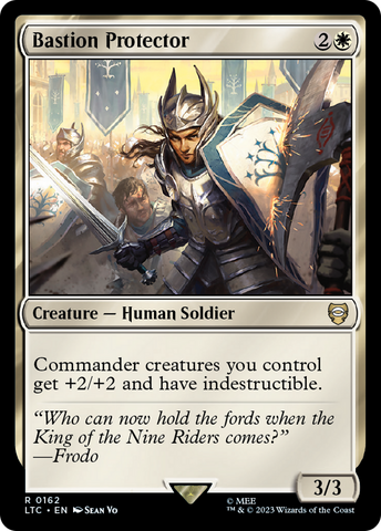 Bastion Protector [The Lord of the Rings: Tales of Middle-Earth Commander] Magic: The Gathering