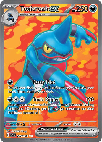 Toxicroak ex (232/198) [Scarlet & Violet: Base Set] Pokémon