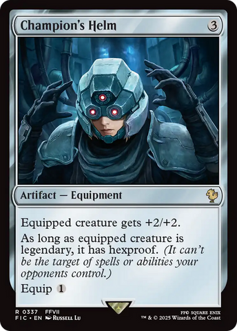 Champion's Helm [FINAL FANTASY Commander] Magic: The Gathering