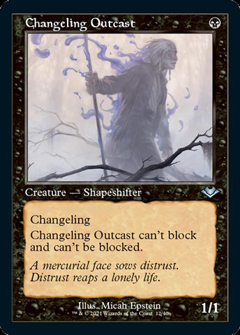 Changeling Outcast (Retro) [Modern Horizons] Magic: The Gathering