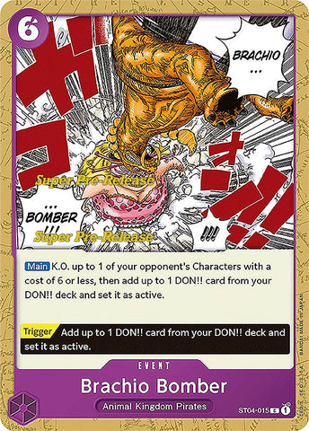 Brachio Bomber [Super Pre-Release Starter Deck: Animal Kingdom Pirates] Bandai