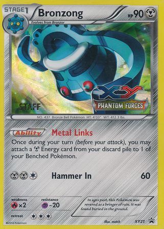 Bronzong (XY21) (Staff) [XY: Black Star Promos] Pokémon