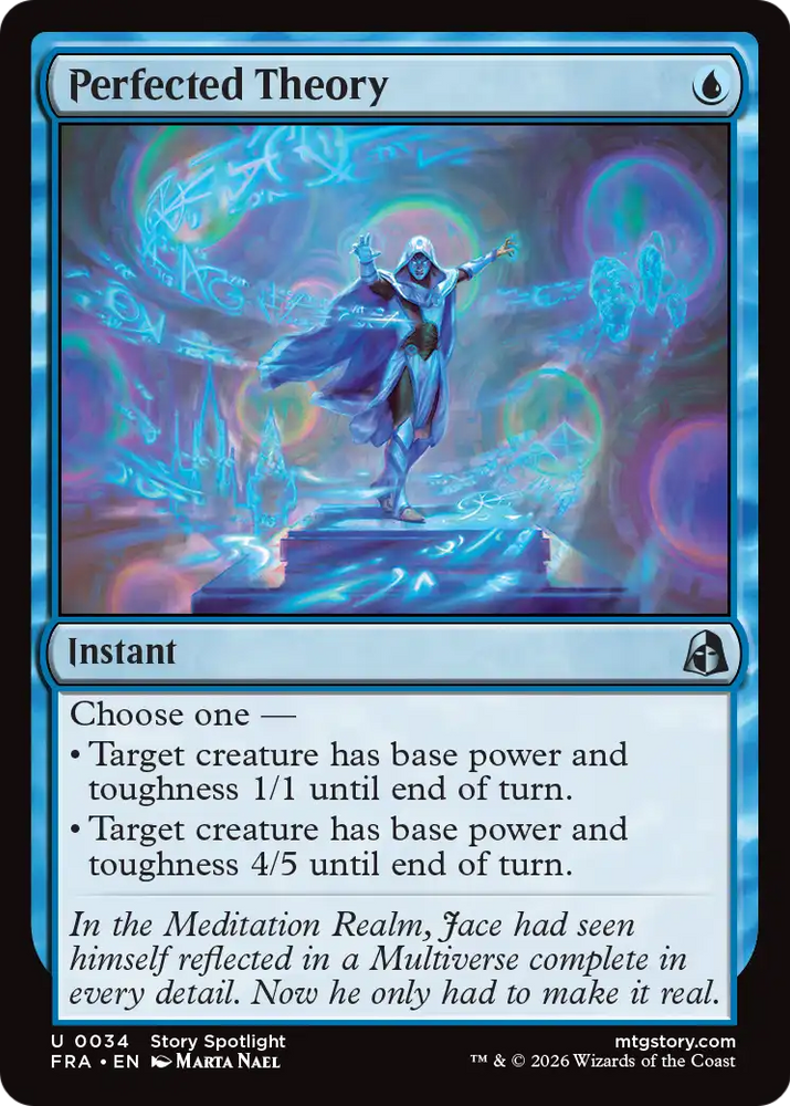 Perfected Theory [Reality Fracture] Magic: The Gathering