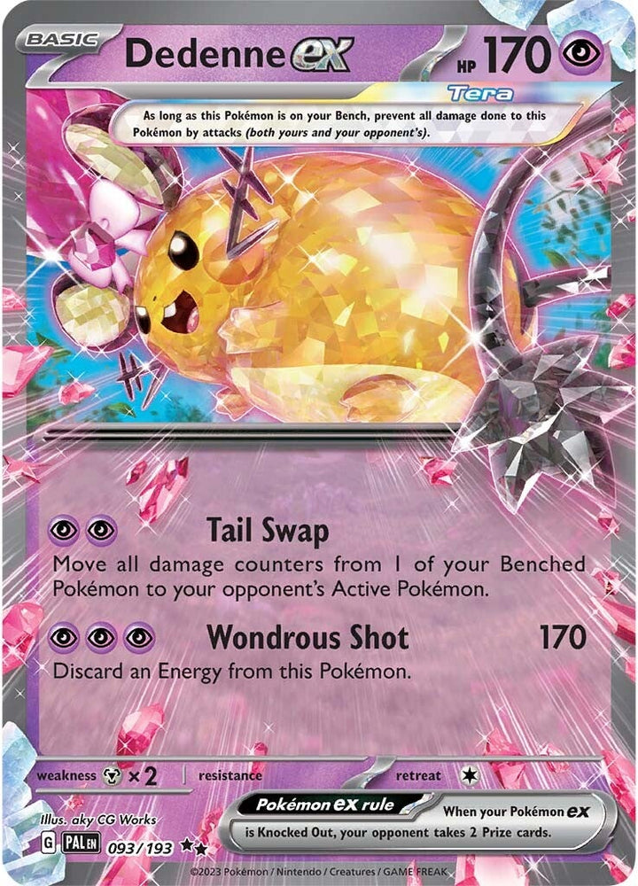 Dedenne ex (093/193) [Scarlet & Violet: Paldea Evolved] Pokémon