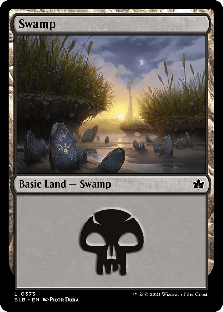 Swamp (0373) [Bloomburrow] Magic: The Gathering
