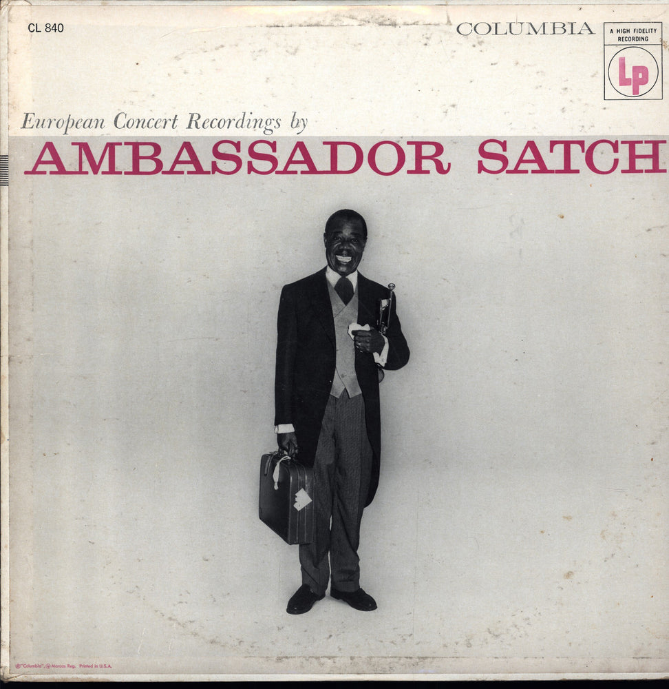 European Concert Recordings By Ambassador Satch [Vinyl] Louis Armstrong VINYL