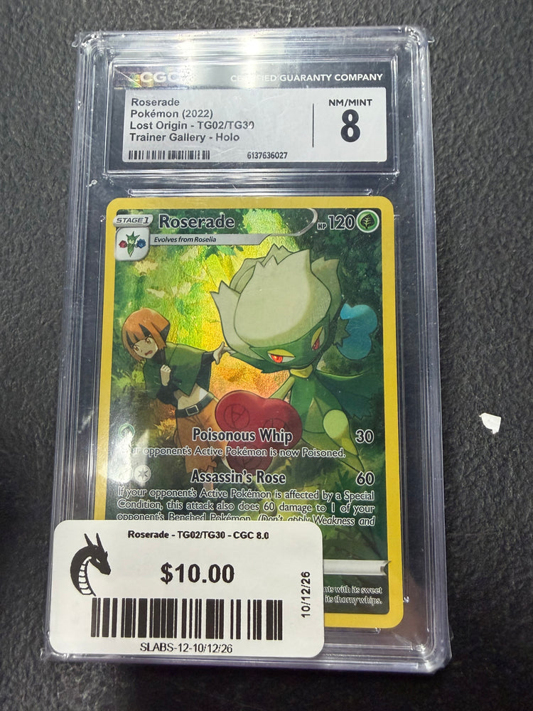 Roserade - TG02/TG30 - CGC 8.0 NM/Mint -  (Ultra Rare) Pokemon