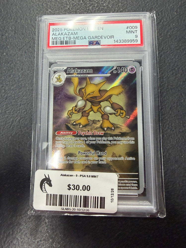Alakazam - 9 - PSA 9.0 MINT -  (Promo) Pokemon