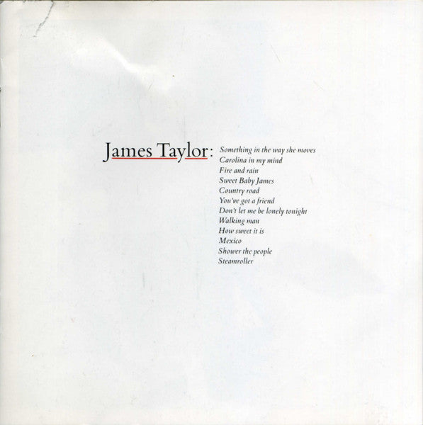 James Taylor (2) -Greatest Hits CD