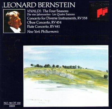 Antonio Vivaldi, Leonard Bernstein, New York Philharmonic -The Four Seasons / Concerto For Diverse Instruments, RV 558 / Oboe Concerto, RV 454 / Flute Concerto, RV 441 CD