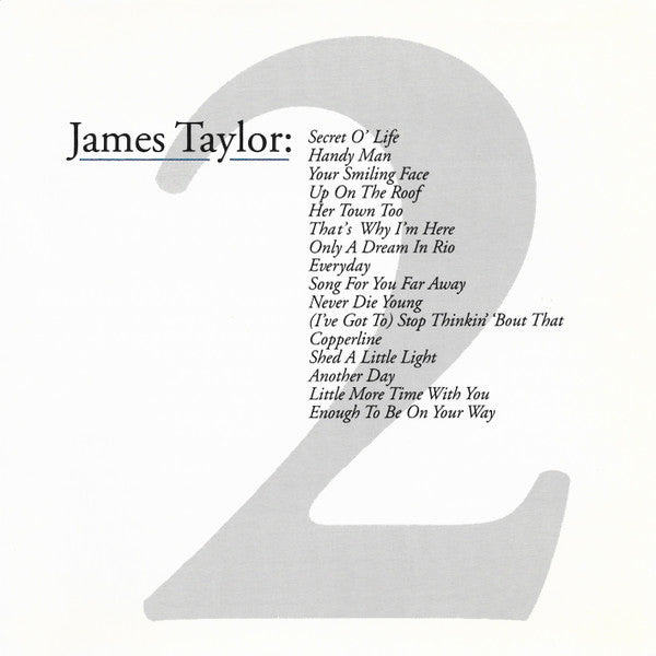 James Taylor (2) -Greatest Hits Volume 2 CD