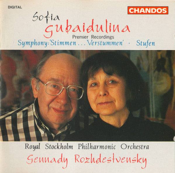 Sofia Gubaidulina, Stockholms Filharmoniska Orkester, Gennadi Rozhdestvensky -Symphony: 'Stimmen ... Verstummen' • Stufen CD