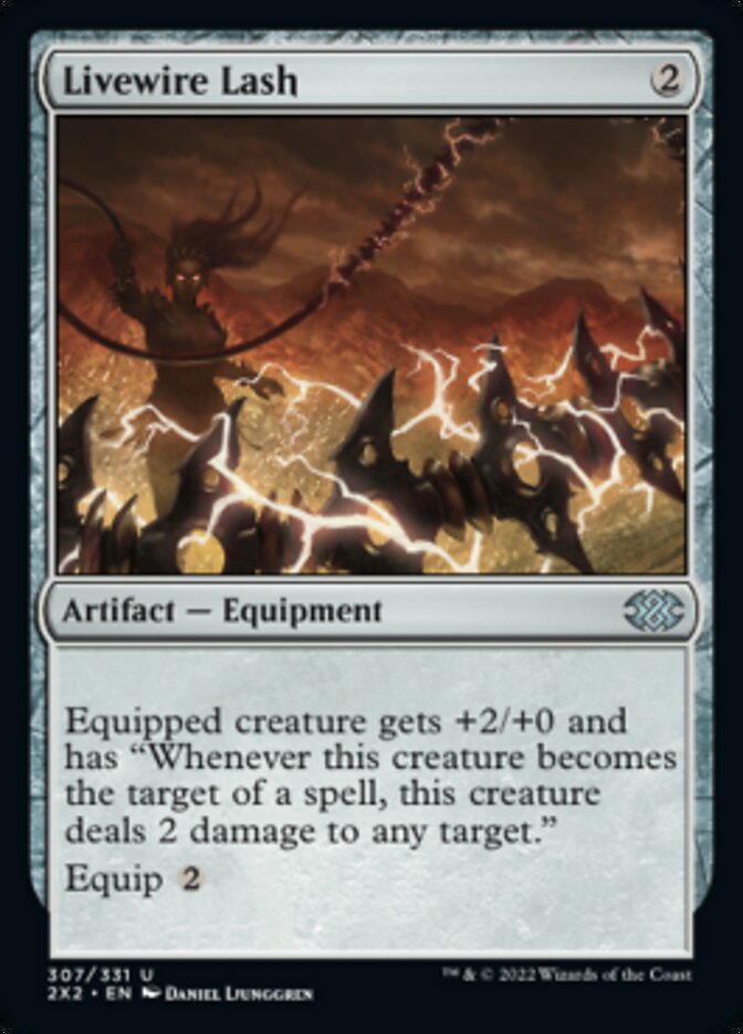 Livewire Lash [Double Masters 2022] Magic: The Gathering