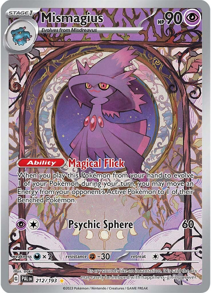 Mismagius (212/193) [Scarlet & Violet: Paldea Evolved] Pokémon