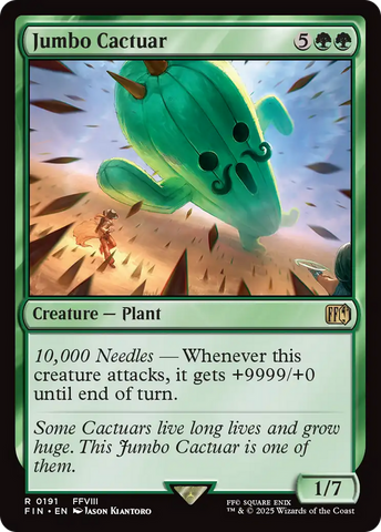 Jumbo Cactuar [FINAL FANTASY] Magic: The Gathering