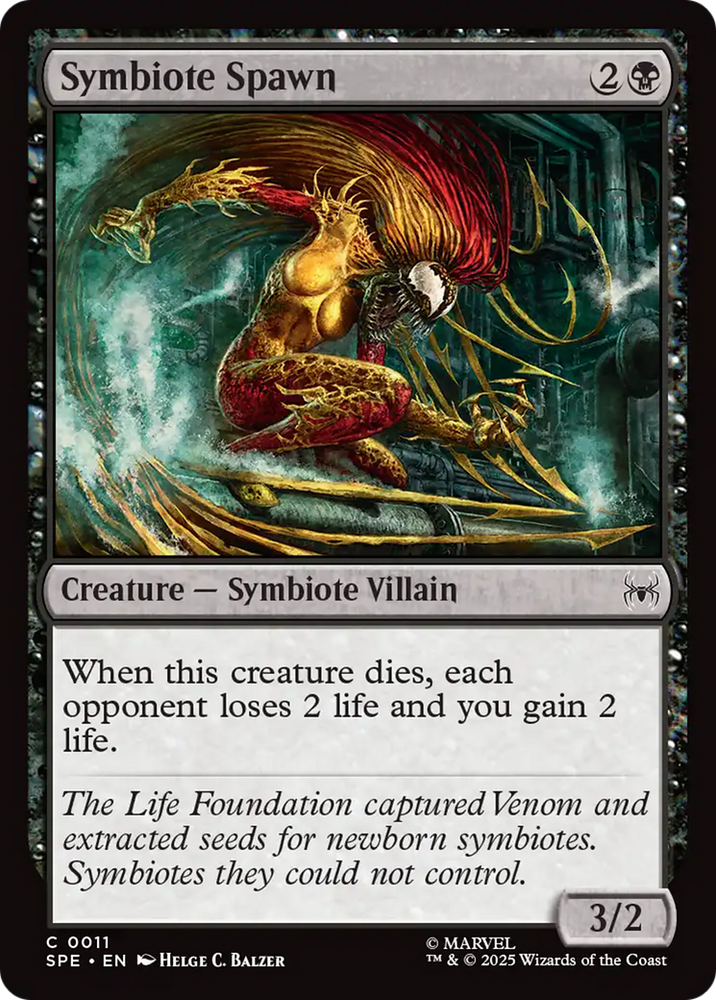 Symbiote Spawn [Marvel's Spider-Man: Eternal-Legal] Magic: The Gathering