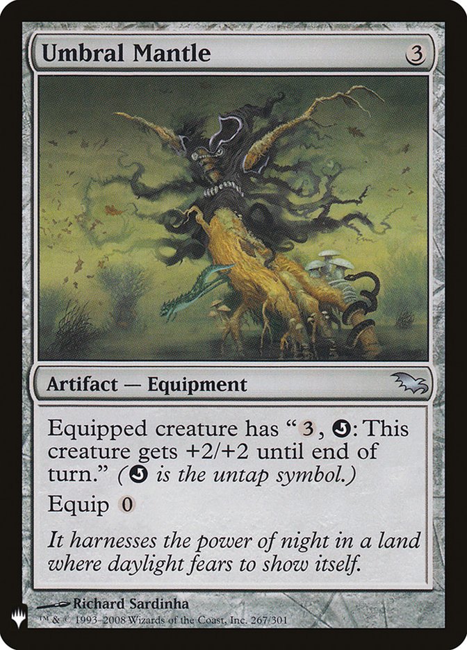 Umbral Mantle [The List] Magic: The Gathering