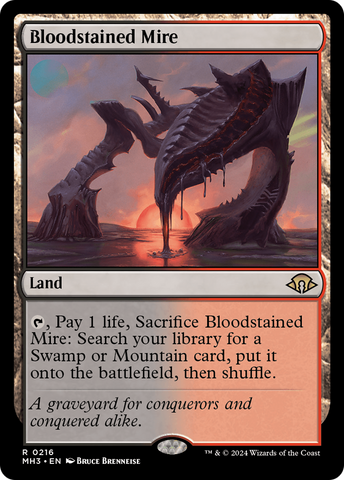 Bloodstained Mire [Modern Horizons 3] Magic: The Gathering