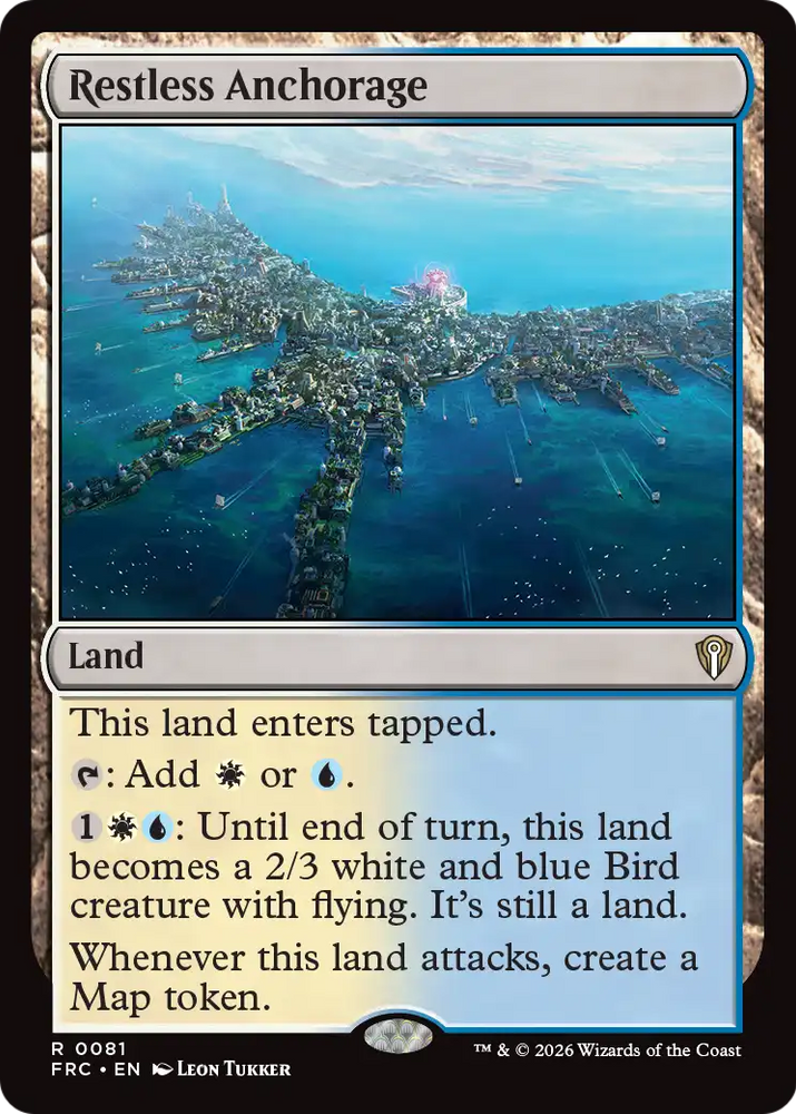 Restless Anchorage [Reality Fracture Commander] Magic: The Gathering
