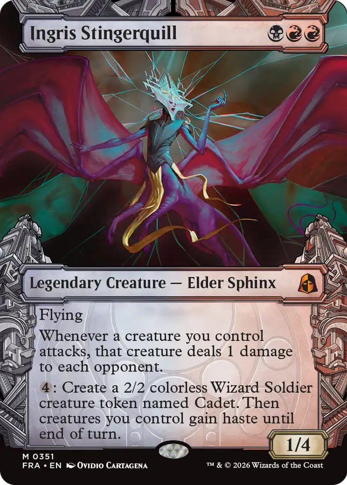 Ingris Stingerquill (Showcase) (0351) [Reality Fracture] Magic: The Gathering