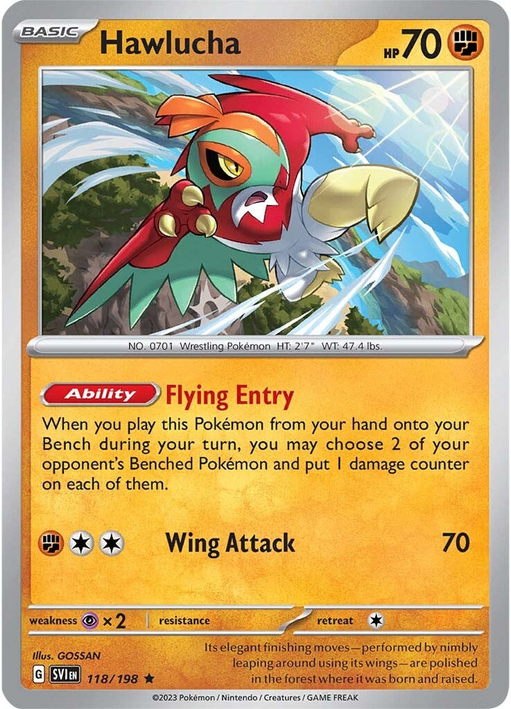 Hawlucha (118/198) [Scarlet & Violet: Base Set] Pokémon