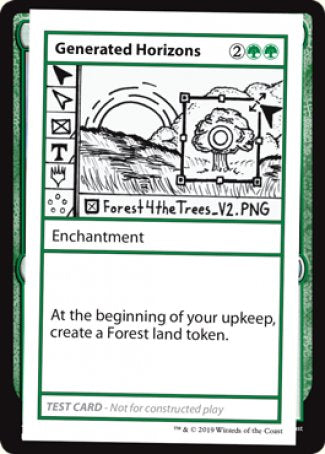 Generated Horizons (2021 Edition) [Mystery Booster Playtest Cards] Magic: The Gathering