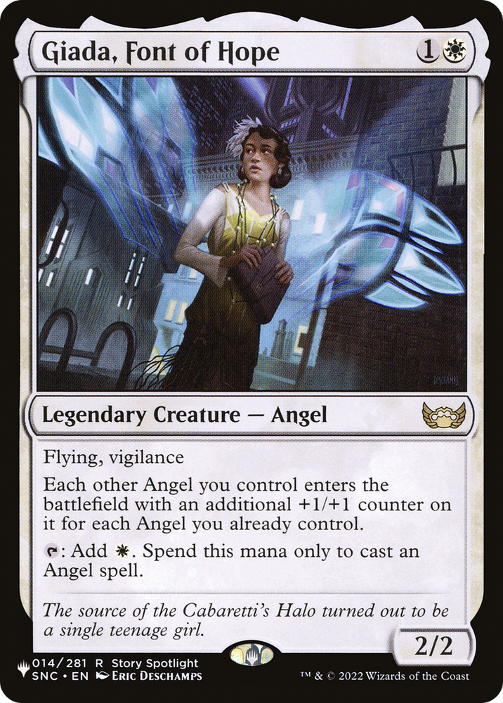 Giada, Font of Hope [The List] Magic: The Gathering