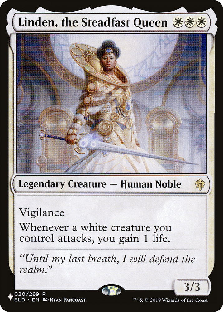Linden, the Steadfast Queen [The List] Magic: The Gathering