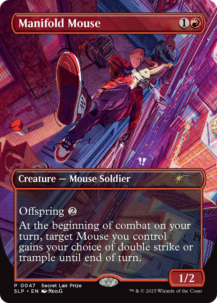 Manifold Mouse [Secret Lair Showdown] Magic: The Gathering