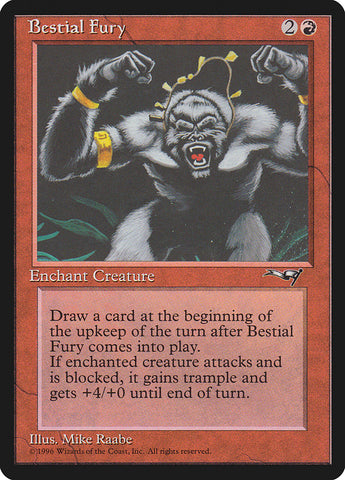 Bestial Fury (Fists Raised) [Alliances] Magic: The Gathering