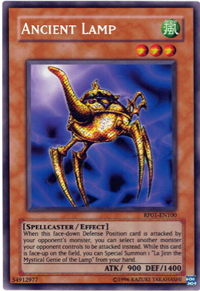 Ancient Lamp [RP01-EN100] Secret Rare Yu-Gi-Oh!