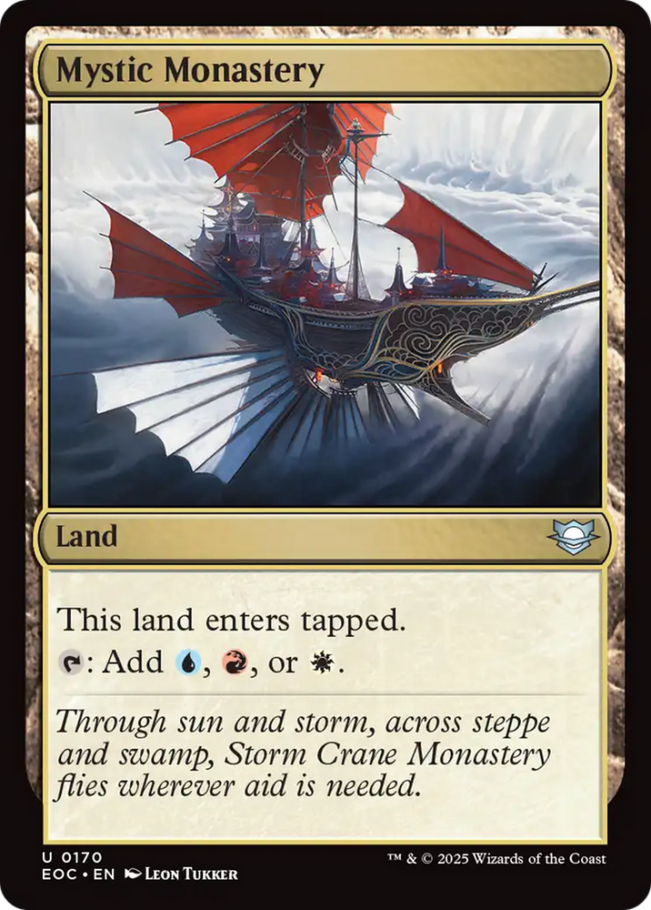Mystic Monastery [Edge of Eternities Commander] Magic: The Gathering