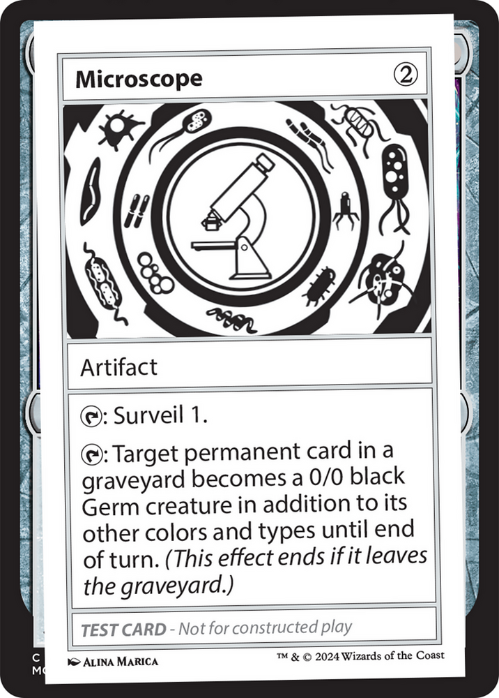 Microscope [Mystery Booster 2 Playtest Cards] Magic: The Gathering