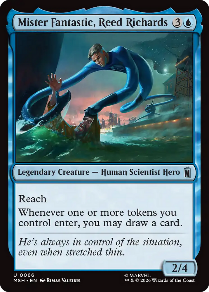 Mister Fantastic, Reed Richards [Marvel Super Heroes] Magic: The Gathering