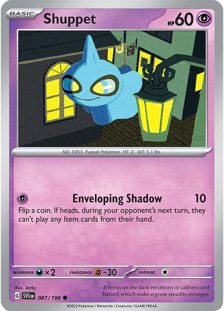 Shuppet (087/198) [Scarlet & Violet: Base Set] Pokémon