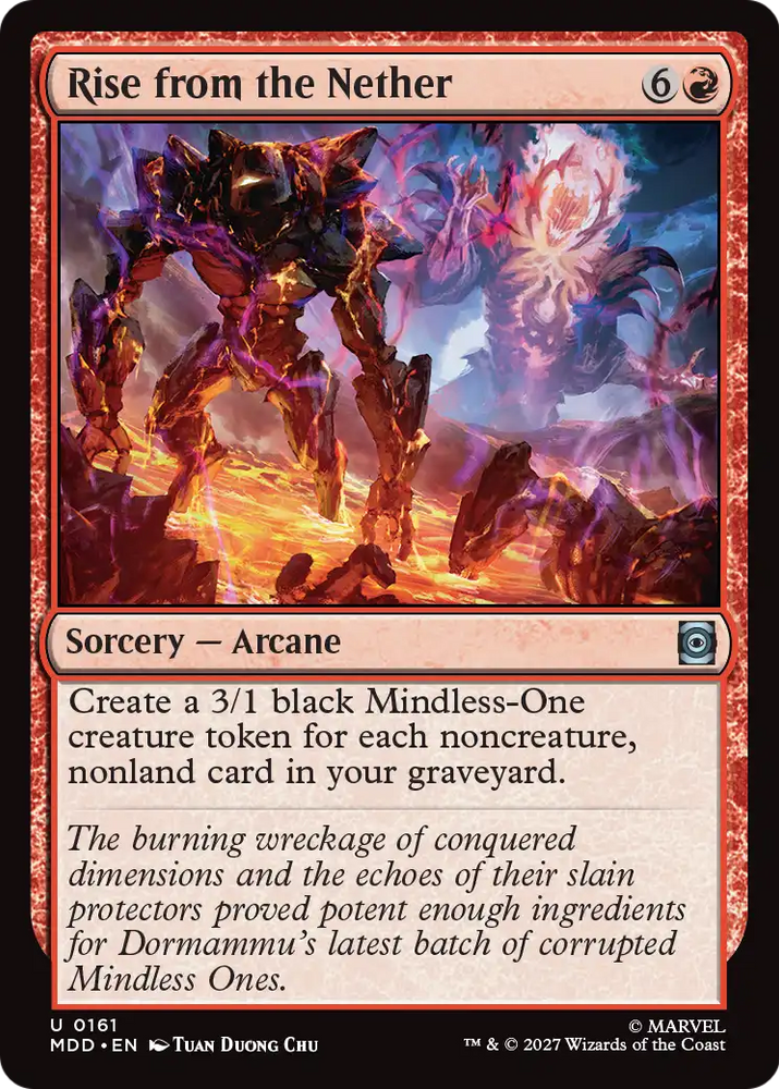 Rise from the Nether [Marvel: Darkhold Destiny] Magic: The Gathering