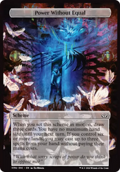 Power Without Equal (Full Art) [Duskmourn: Archenemy] Magic: The Gathering