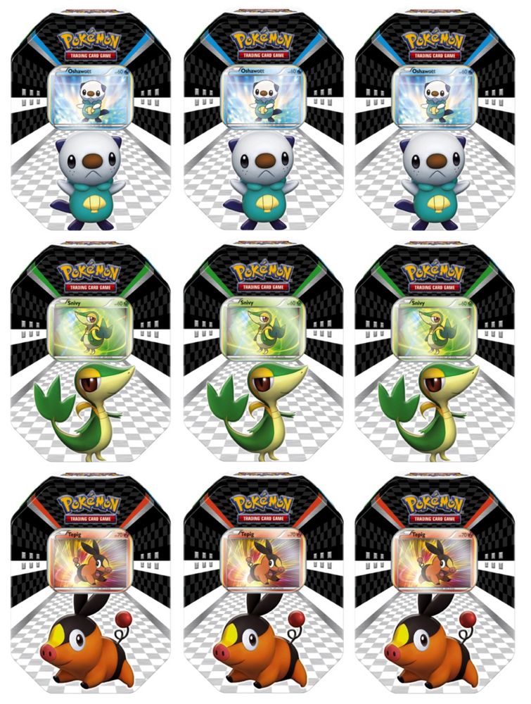 Black & White - Sneak-Peek Tin Display Pokémon