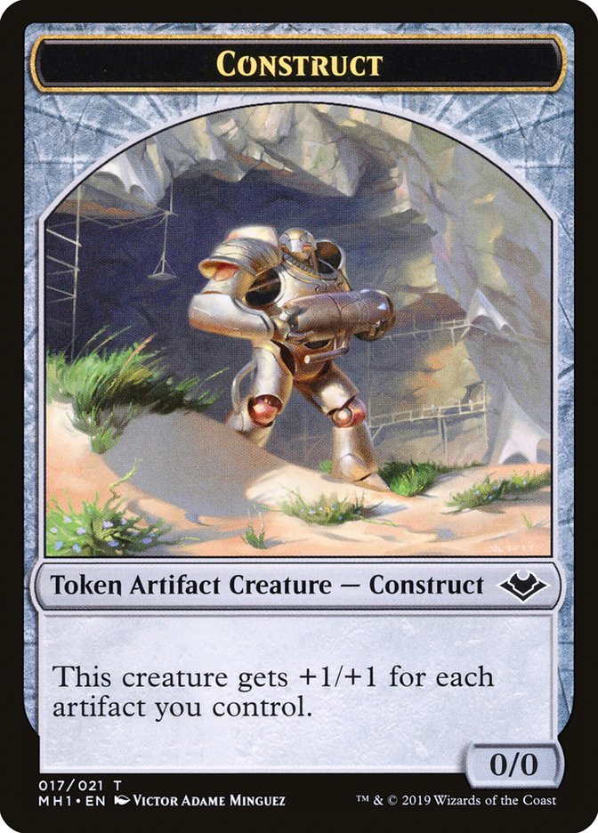 Illusion (005) // Construct (017) Double-Sided Token [Modern Horizons Tokens] Magic: The Gathering