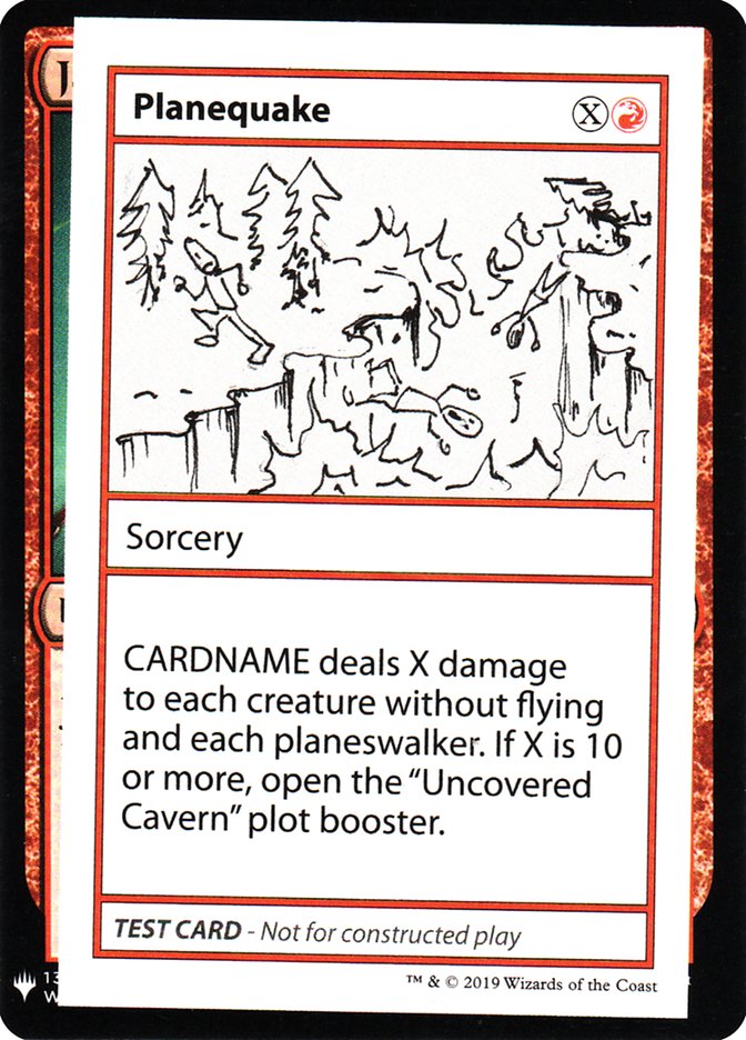 Planequake [Mystery Booster Playtest Cards] Magic: The Gathering