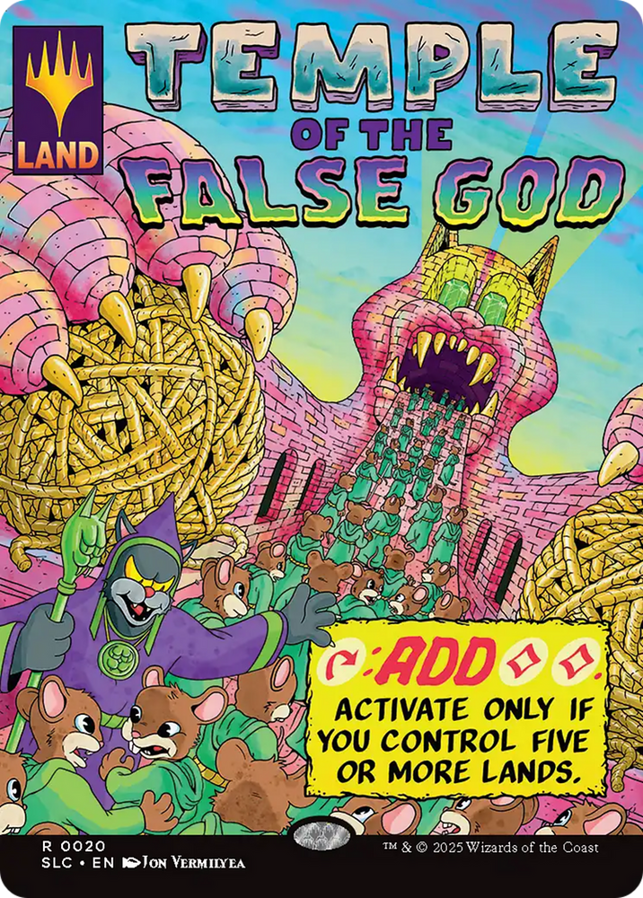 Temple of the False God [Secret Lair Countdown Kit] Magic: The Gathering