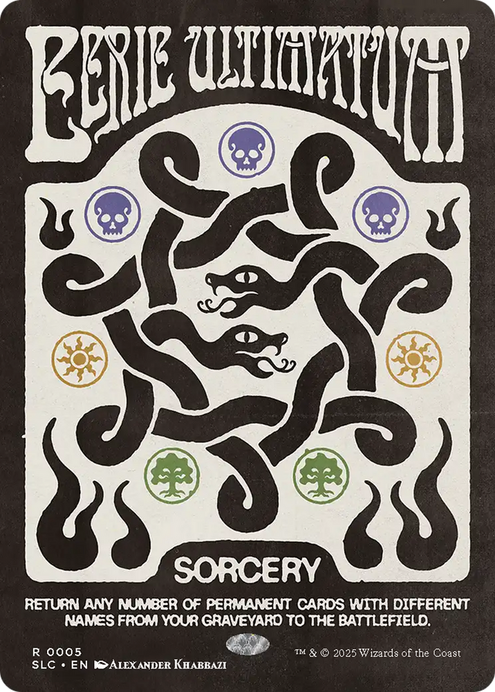 Eerie Ultimatum [Secret Lair Countdown Kit] Magic: The Gathering